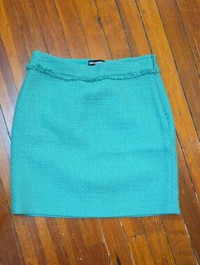 Karl Lagerfeld Vibrant Green Pencil Skirt